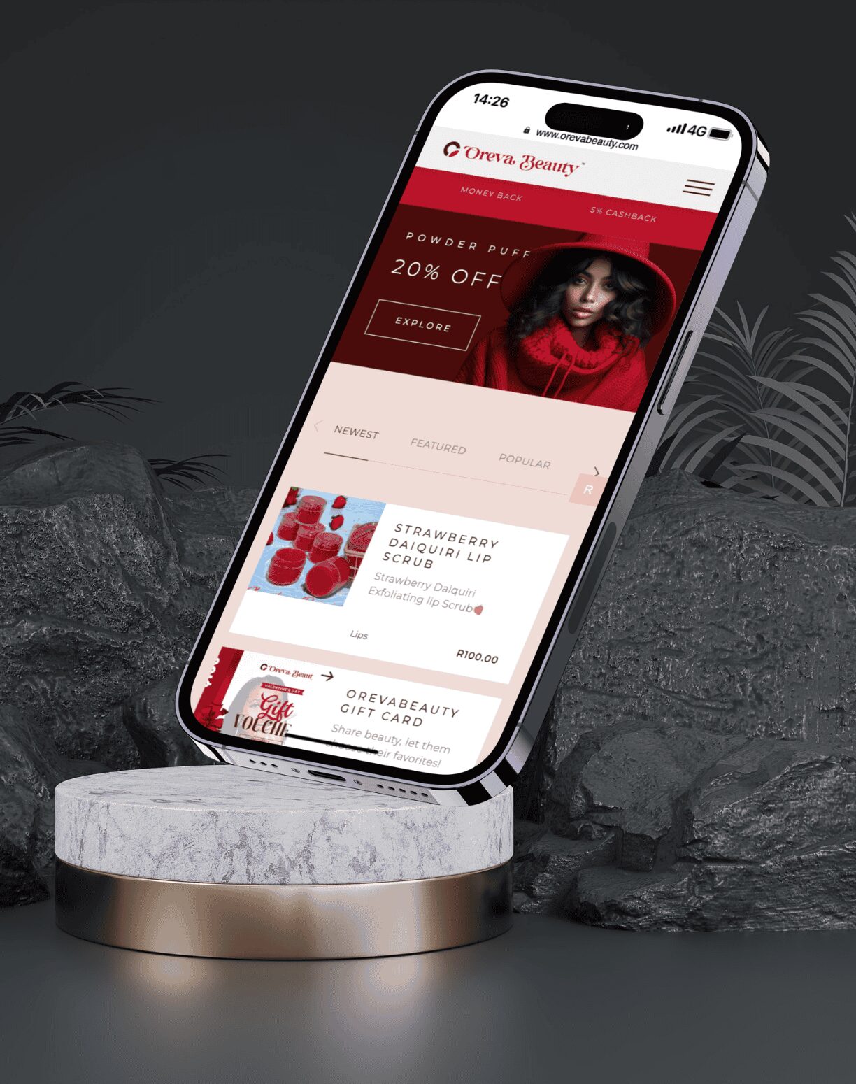 OrevaBeauty a Flutux Studio Project